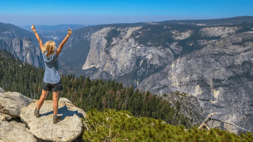 Woman in Yosemite