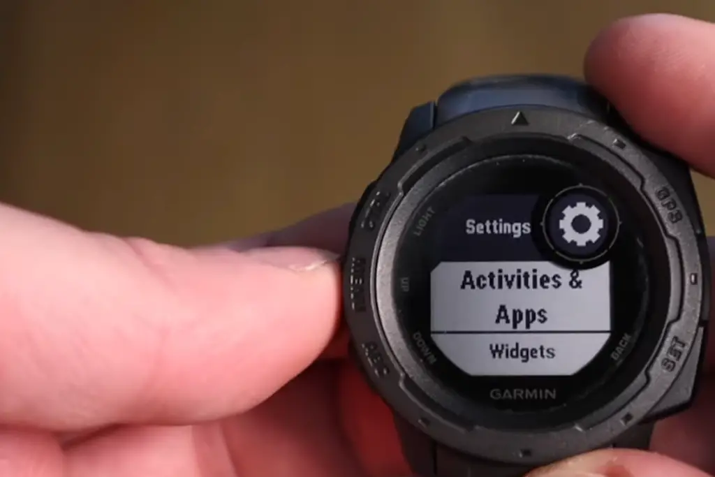 The Garmin Instinct Hiking Watch