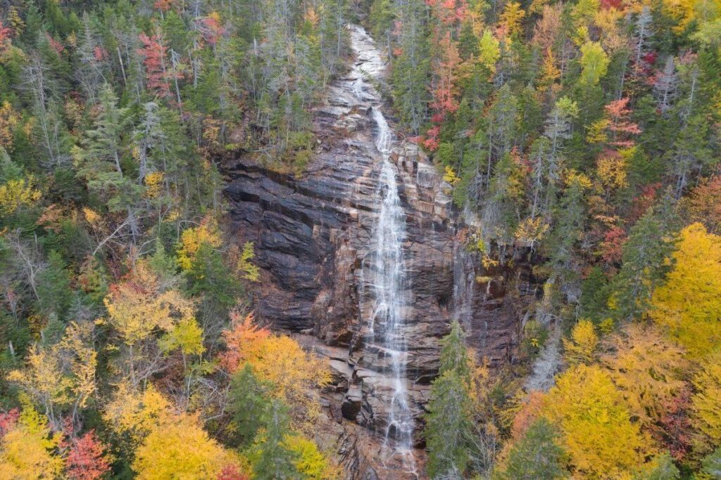 Arethusa falls in New Hampshire