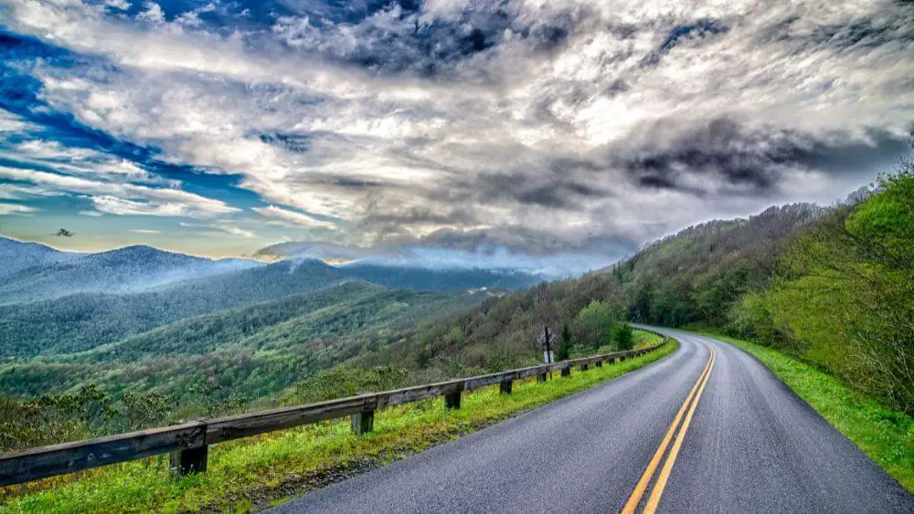 Blue Ridge Parkway North Carolina hiking