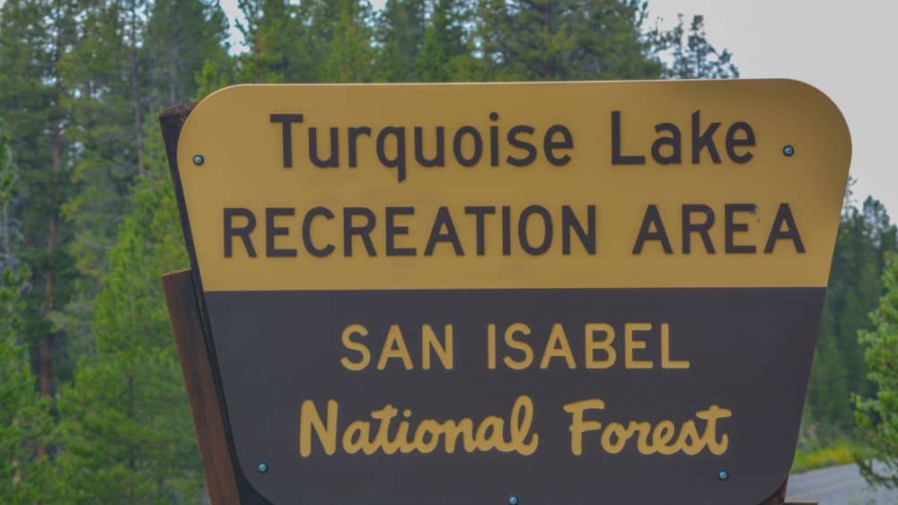 Browns Lake, San Isabel National Forest