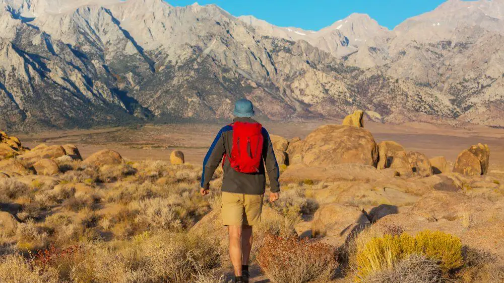 Alabama hills camping trails