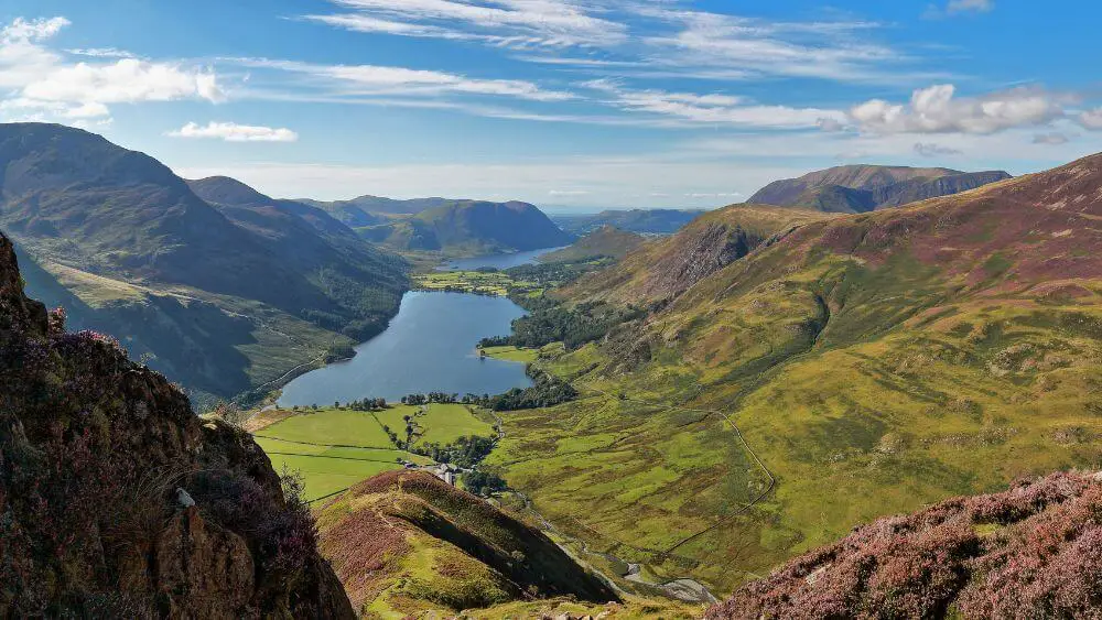 Fleetwith Pike Buttermere Lake district camping