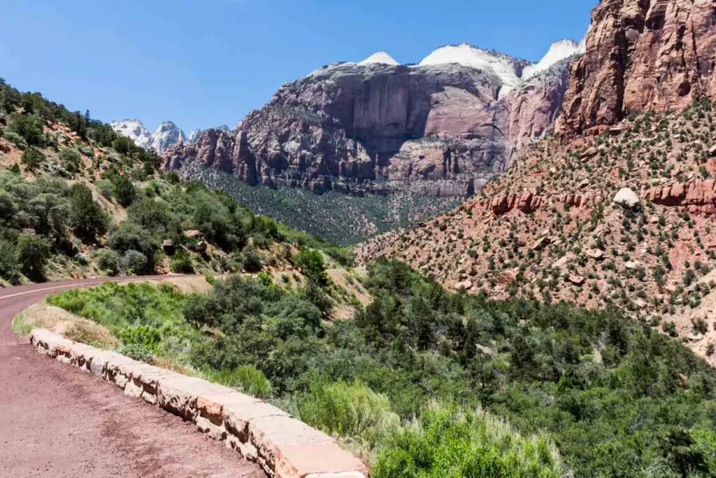 Driving tips Zion National Park 