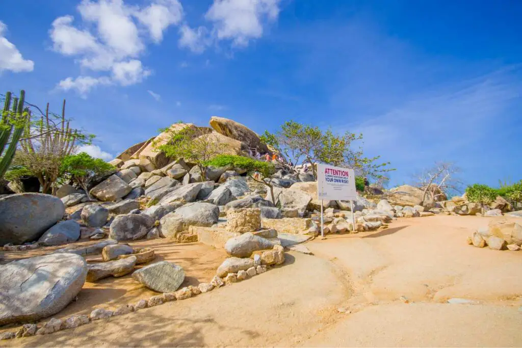 Aruba hiking trails